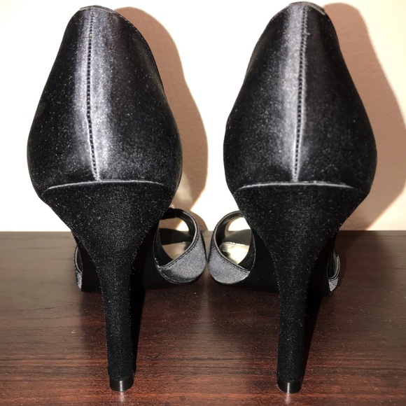 New Steve Madden Ware black d’orsay rhinestone - Picture 3 of 3